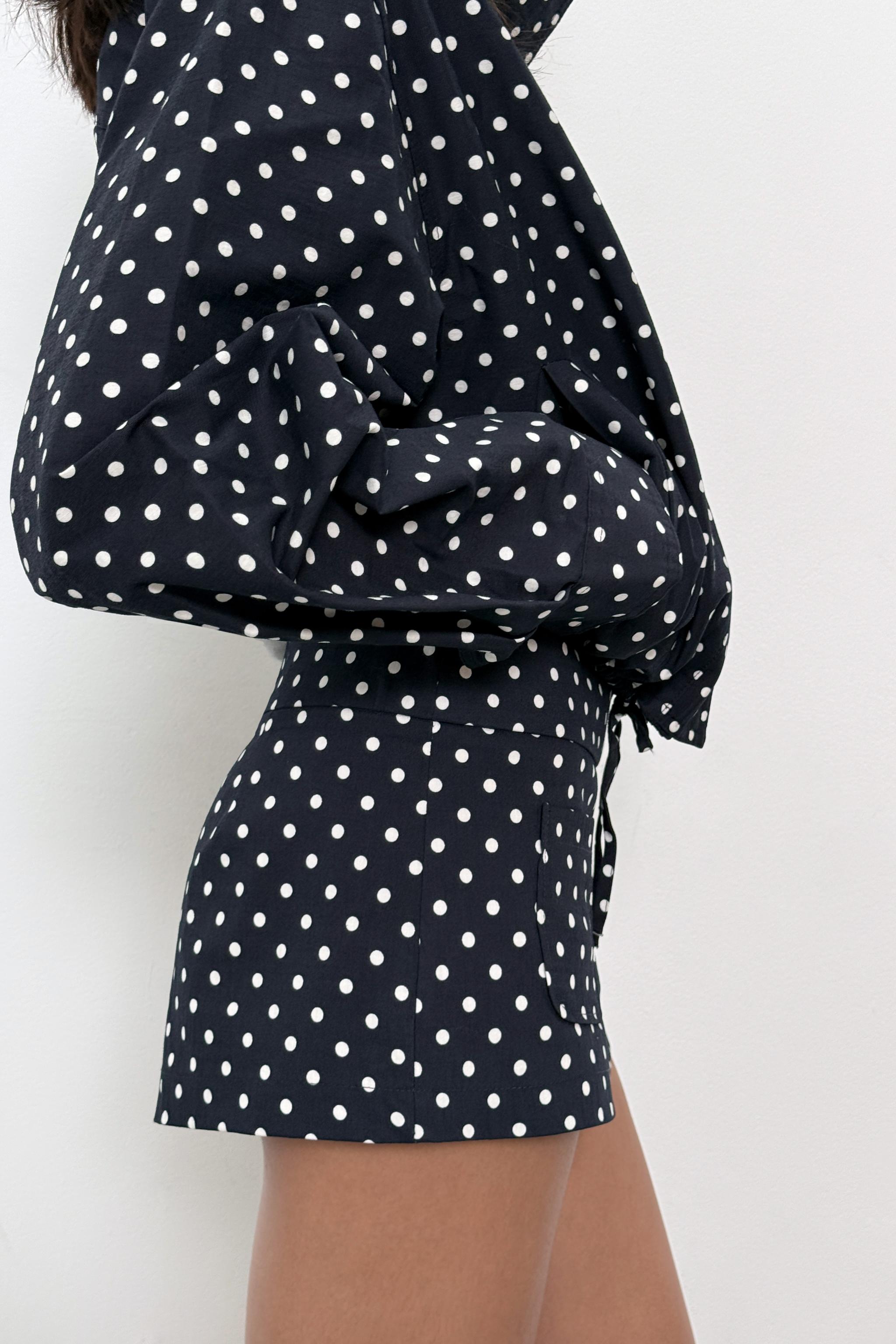 SHORT MINI À POCHES